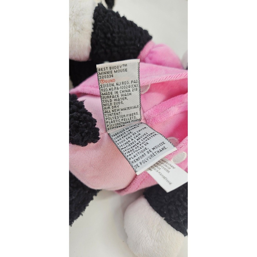 Vtg Lot Mickey & Minnie Mouse 13" Fleece Plush Gotta Get Gund Disney Store *see - Picture 6 of 11